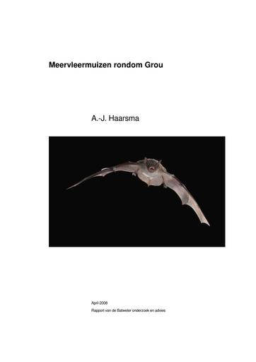 Haarsma Meervleermuizen rondom Grou