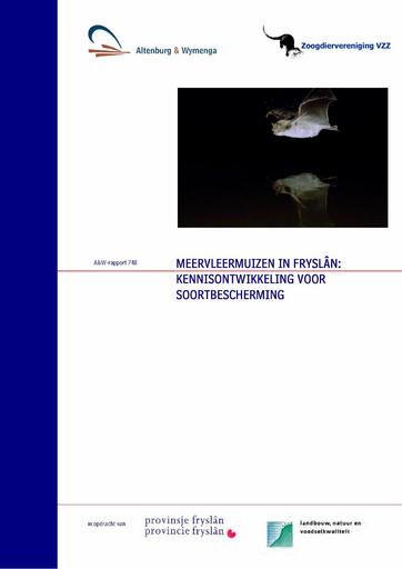 Meervleermuizen in Fryslan