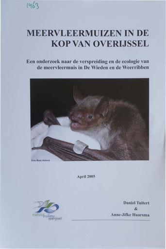 Meervleermuizen in Overijssel