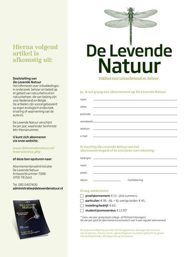 Woningisolatie bedreigt de meervleermuis